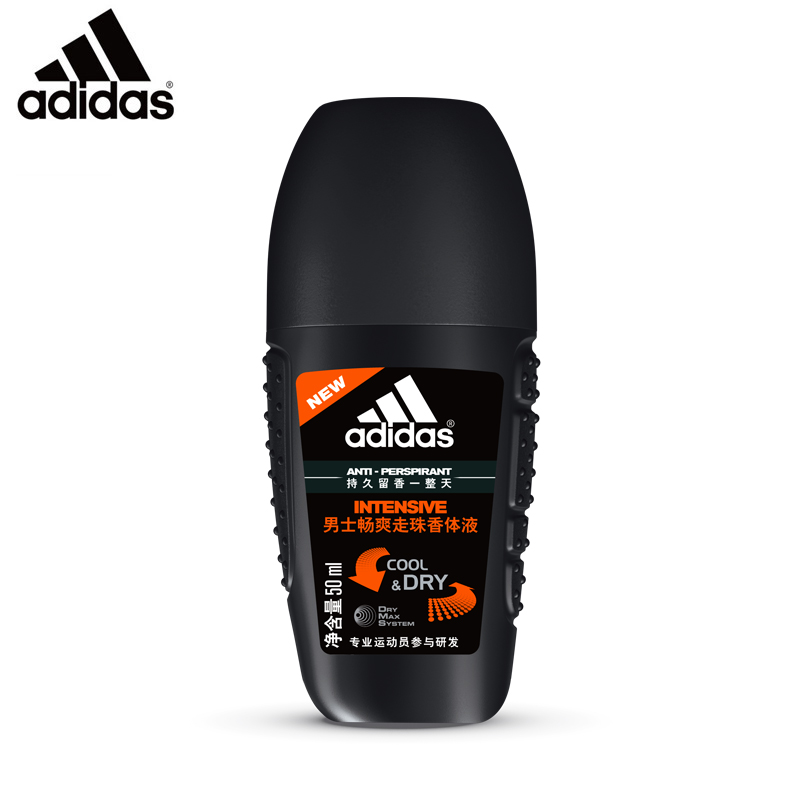 Adidas/阿迪达斯男士畅爽走珠香体液香体乳持久止汗湿淡香水50ml