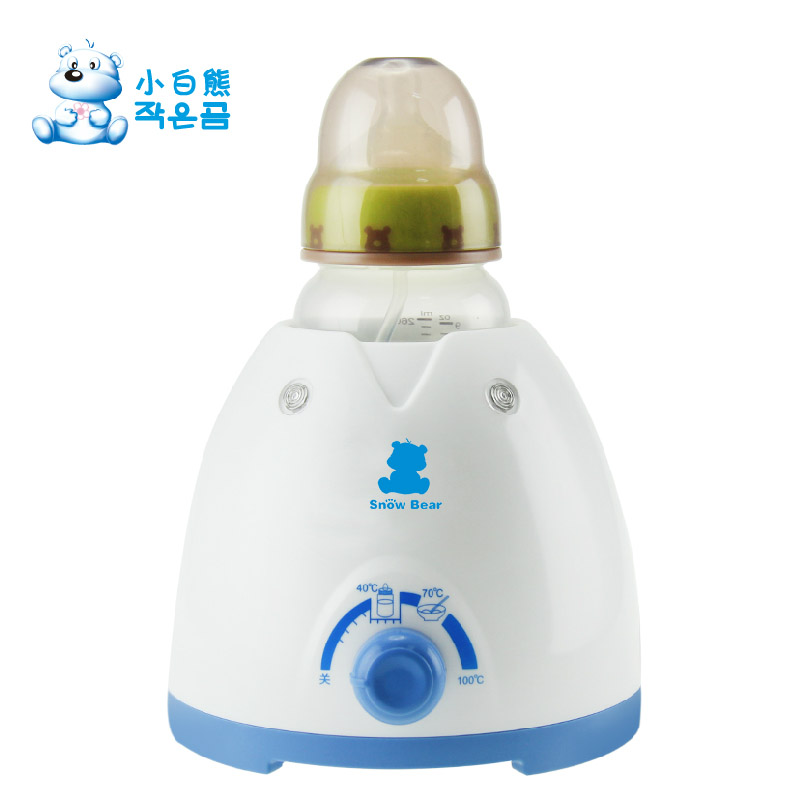 小白熊暖奶器 奶瓶保温恒温加热奶器 家用温奶器正品包邮HL-0607