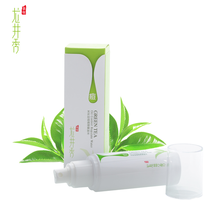 龙井秀控油调理爽肤水120ml茶妆控油保湿补水收缩毛孔喷雾包邮