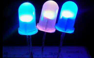 5MM fog-shaped seven-color flash slow flash alternating color changing light pearl LEDLED light frosted RGB long foot