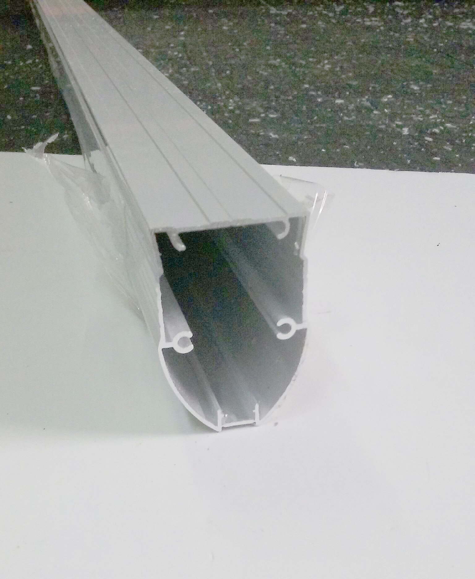 Special aluminum for acrylic hang tag Acrylic luminous hang tag aluminum profile