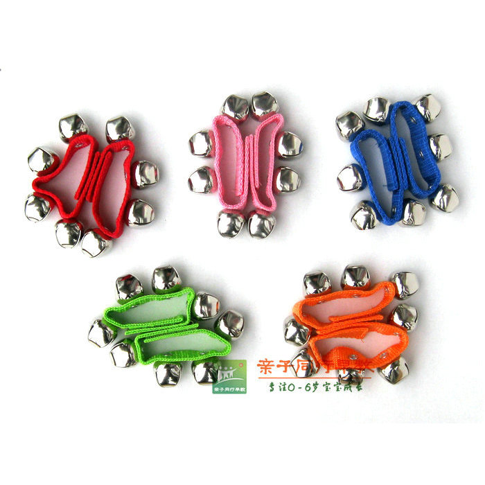 Oriental love baby baby Early teaching Toys Orff music teaching aids children percussion instruments dance hand bells wrist bells