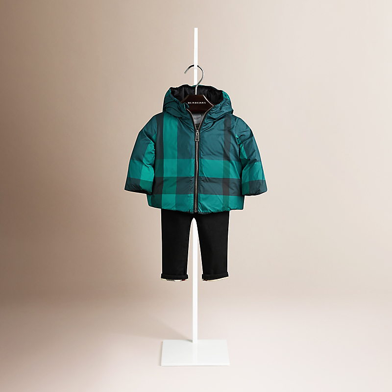 Burberry博柏利 格纹双面两穿羽绒外套 40030941