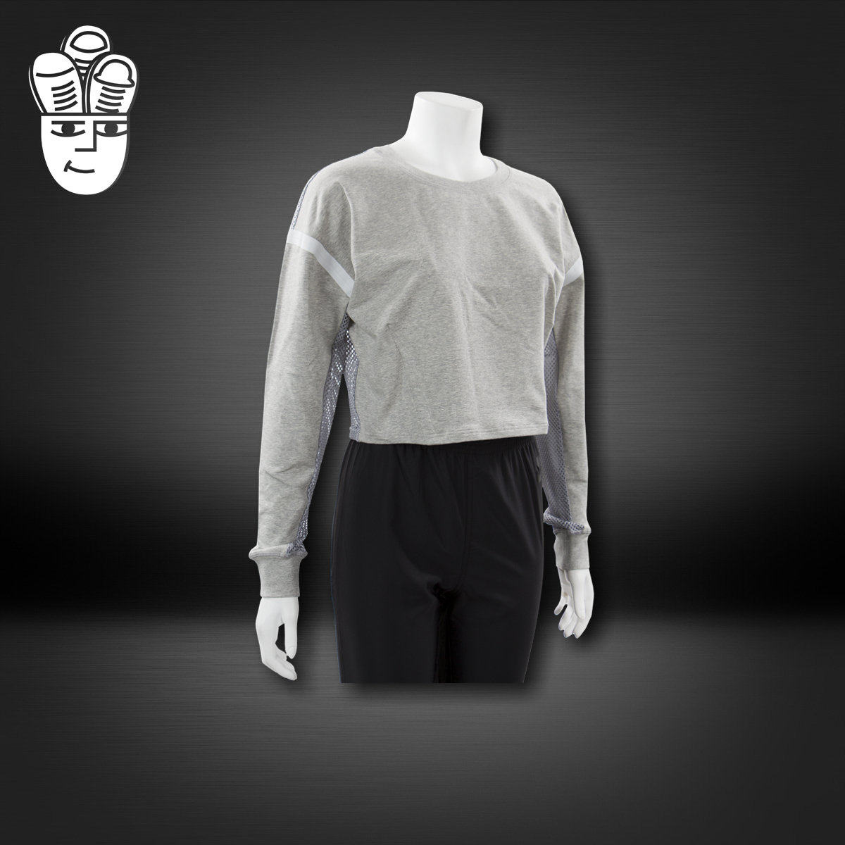 Nike Women's Cropped Crew 耐克女子圆领卫衣 速干面料套头衫