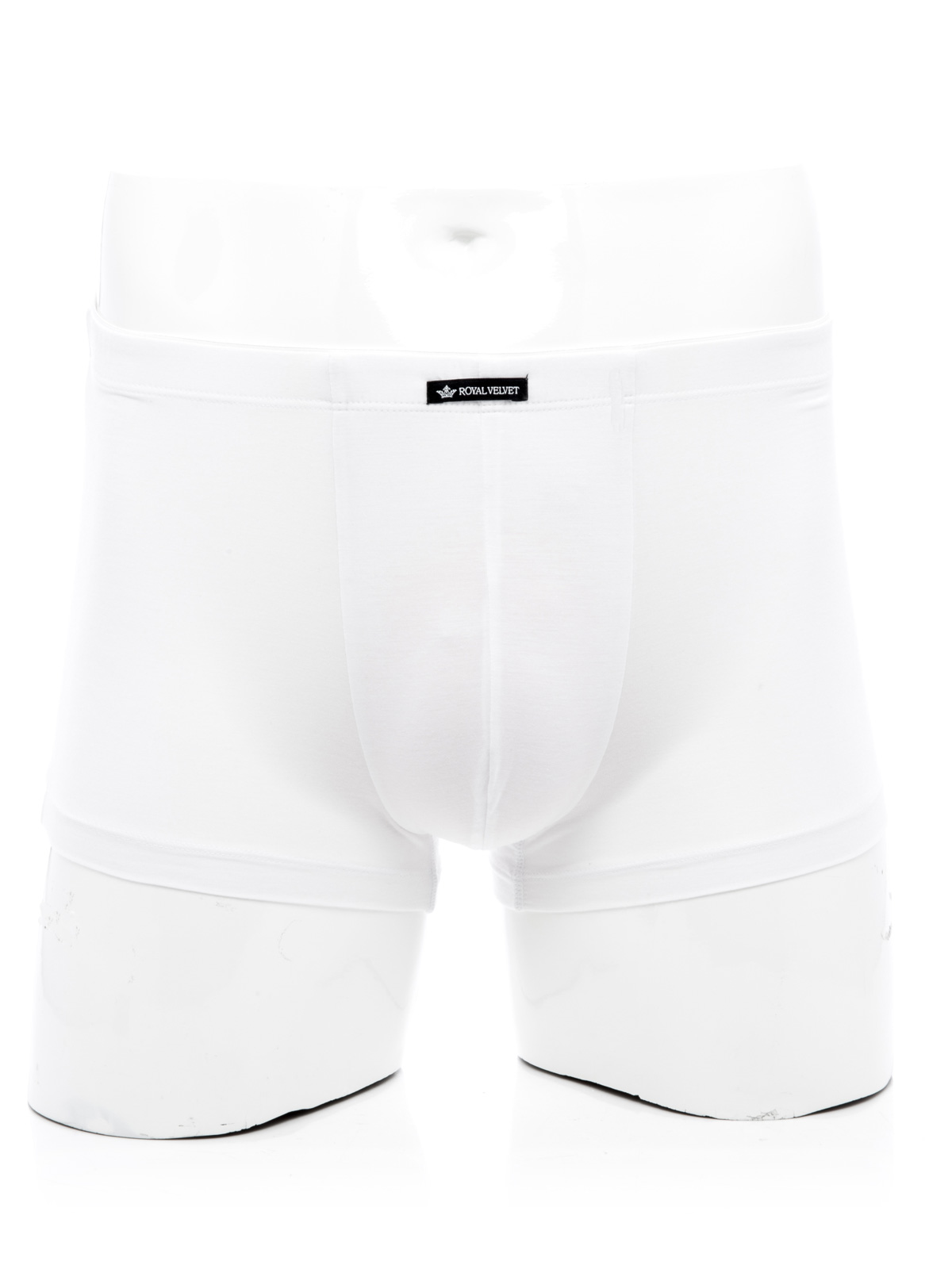 ROYAL VELVET|白色超细莫代尔男士平角裤