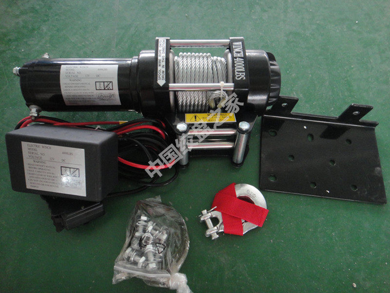 Promotion Electric Witch 4500 lb 12V 24V Wireless Remote Control Self - Save Traction Roll Witch