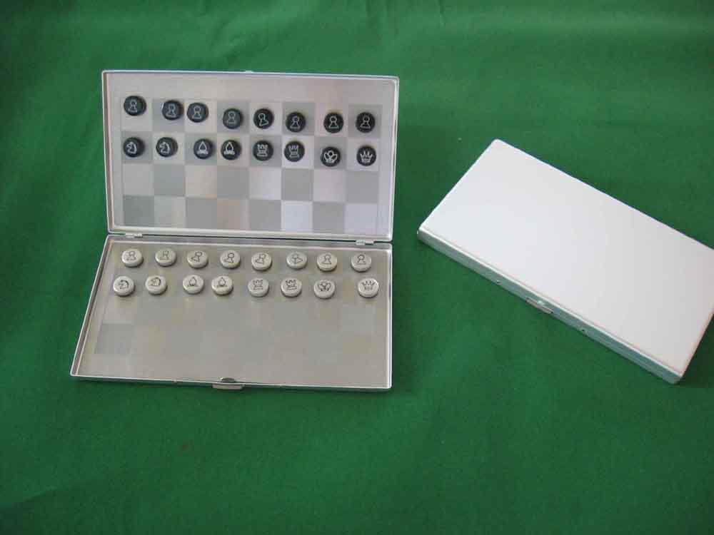 Aluminum Magnetic Travel Chess chess Checkers Aluminum Alloy Magnetic Chess Magnetic Game-Taobao