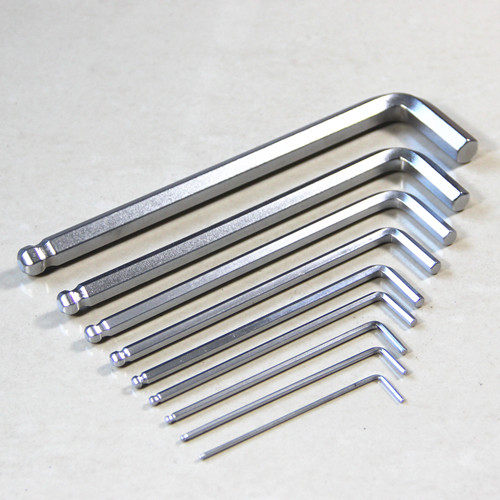 Inner hexagon wrench inner hexagon 9 piece head socket inner hexagon wrench can be used in 25-degree angle inclined