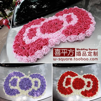 Mega Kitty Bow Tie Foam Wedding Car Flowers Wedding Arrangement Florin Decoration-Taobao