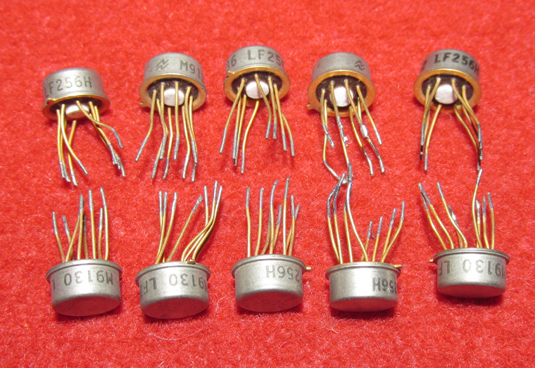 Original American Half or Motolola LF256H Gold-plated foot gold-sealed single op amp