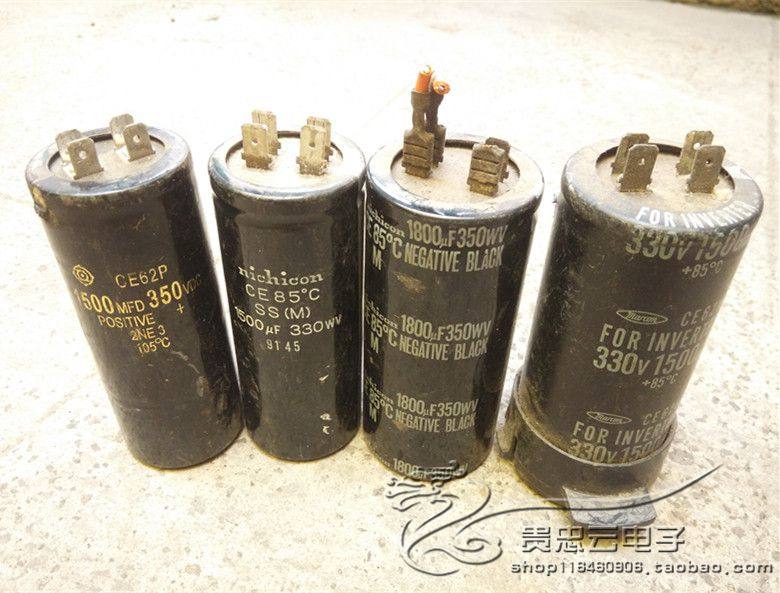 Platinum machine inverter 330V1500UF 350V1500UF old-fashioned contact mechanical capacitor accessories