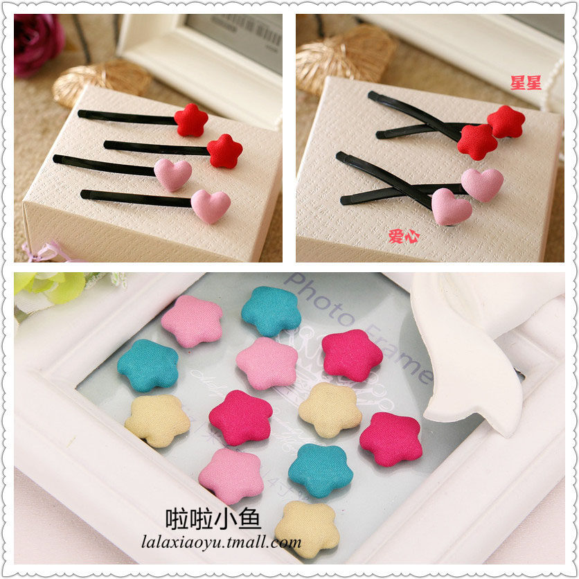 15mm plum button button decorated DIY handmade butterfly hair accessories accessories