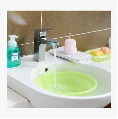 Japan Import Inomata Plastic Washbasin Bathroom Clean Basin Vegetable Basin Water Basin Fruit Basin Children's Washbasin