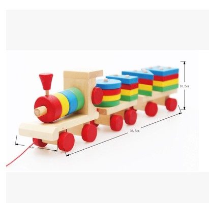 Multi-function learning vehicle intelligence development component Automatic Cerebral Palsy children rehabilitation equipment wood cognition shape