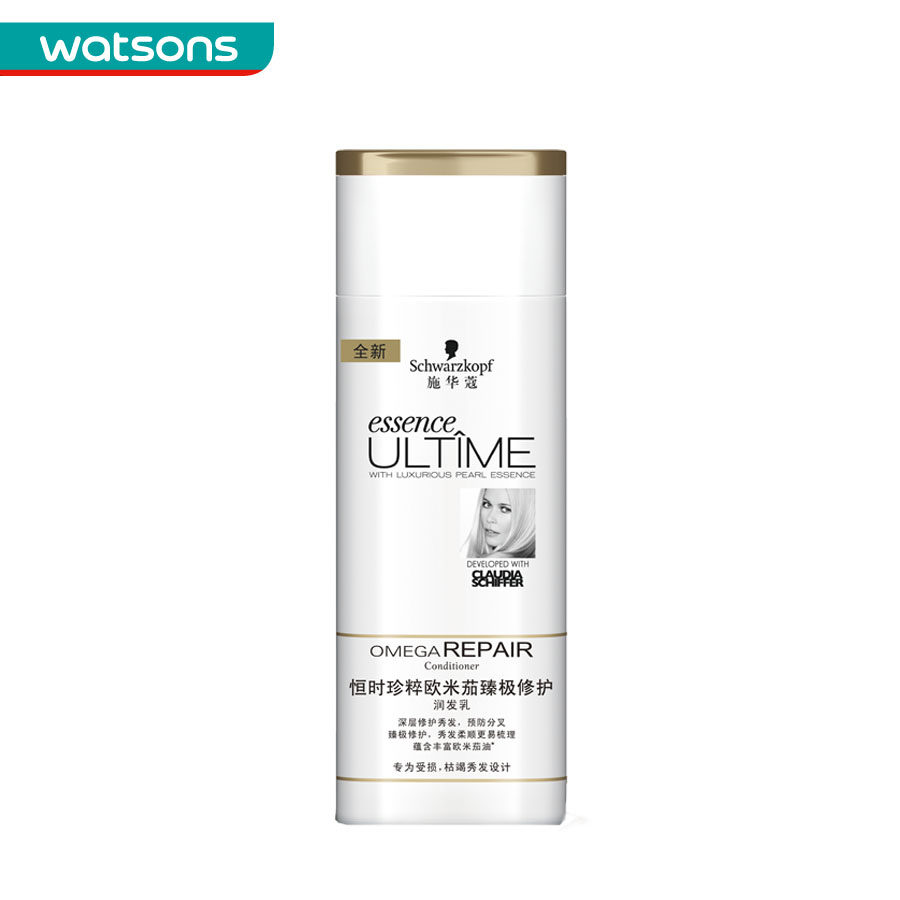 【屈臣氏】施华蔻恒时珍粹欧米茄臻极修护润发乳250ml