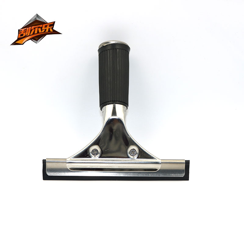 Car adhesive film tool 15cm black adhesive strip water scraping car catch-up plate stainless handle adhesive film adhesive strip water squeegee