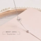 [South Lane] Vòng tay hoa anh đào màu hồng 925 sterling bạc Sen nhỏ vòng tay tươi Nhật Bản và Hàn Quốc đơn giản món quà sáng tạo nữ vòng dâu Vòng đeo tay Clasp