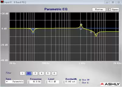 ASHLY Yasini 3 6SP audio processor control software ashly computer control software