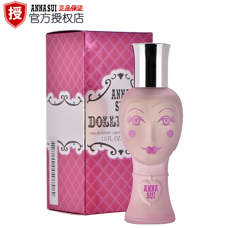 Anna sui/安娜苏粉红洋娃娃女士淡香水30/50ml持久女士淡香水