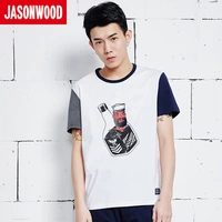 Jasonwood khẳng định áo thun cotton của tôi dành cho nam giới 251103019 áo phông dài tay nam