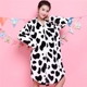 Mùa thu và mùa đông váy ngủ nữ flannel nightcoat cardigan áo thun váy dạ dày dày cộng với phân bón để tăng đồ ngủ nhung san hô váy ngủ lụa Đêm đầm