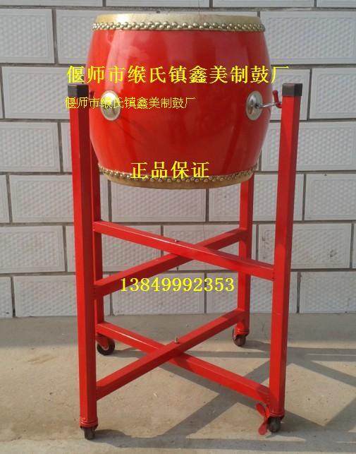 10 Inch Hall Drums Battle Drums High Drum Red Drum Head Layer Cow Leather Drum Dance Teaching Drum Adult Children Performance Drum