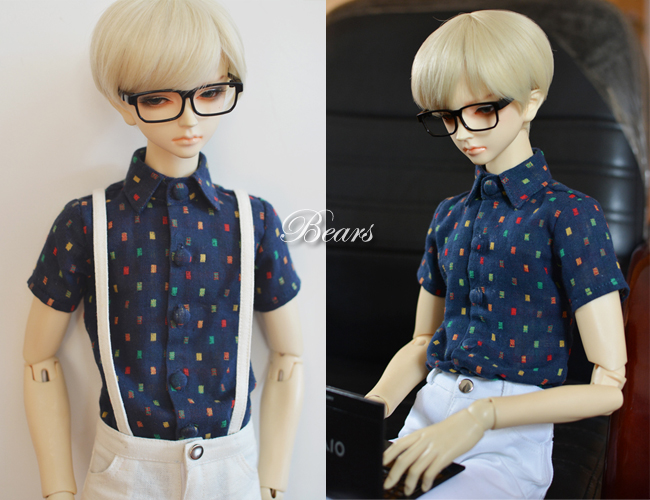 ◆Bears◆BJD Baby A136 Candy Forest short sleeve shirt 1 41 30
