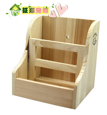 Natural Woody Rabbit Dragon Cat Dutch Pig 2 Hop 1 Eating Basin Grass Shelf