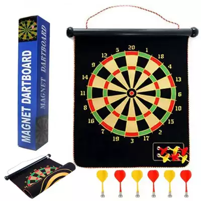 15-inch 17-inch flying target set dual-use foldable can-hang magnet darts promotion