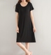 Mùa hè mới cotton phụ nữ modal váy ngủ ngắn tay XL XL ăn mặc giản dị giản dị đồ ngủ nhà dịch vụ đầm trắng dự tiệc Đêm đầm
