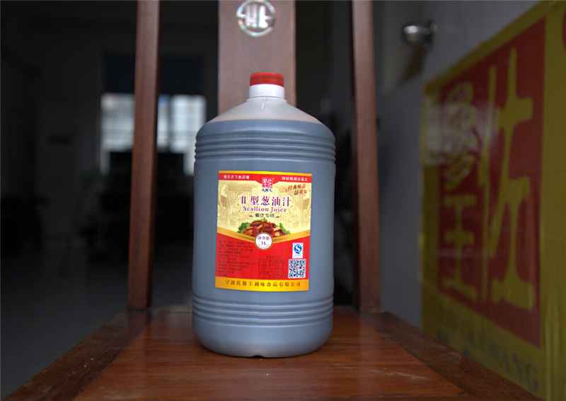 High-end catering compound cooking scallion oil juice Ningbo specialty family secret condiment scallion oil specialty 3L pack