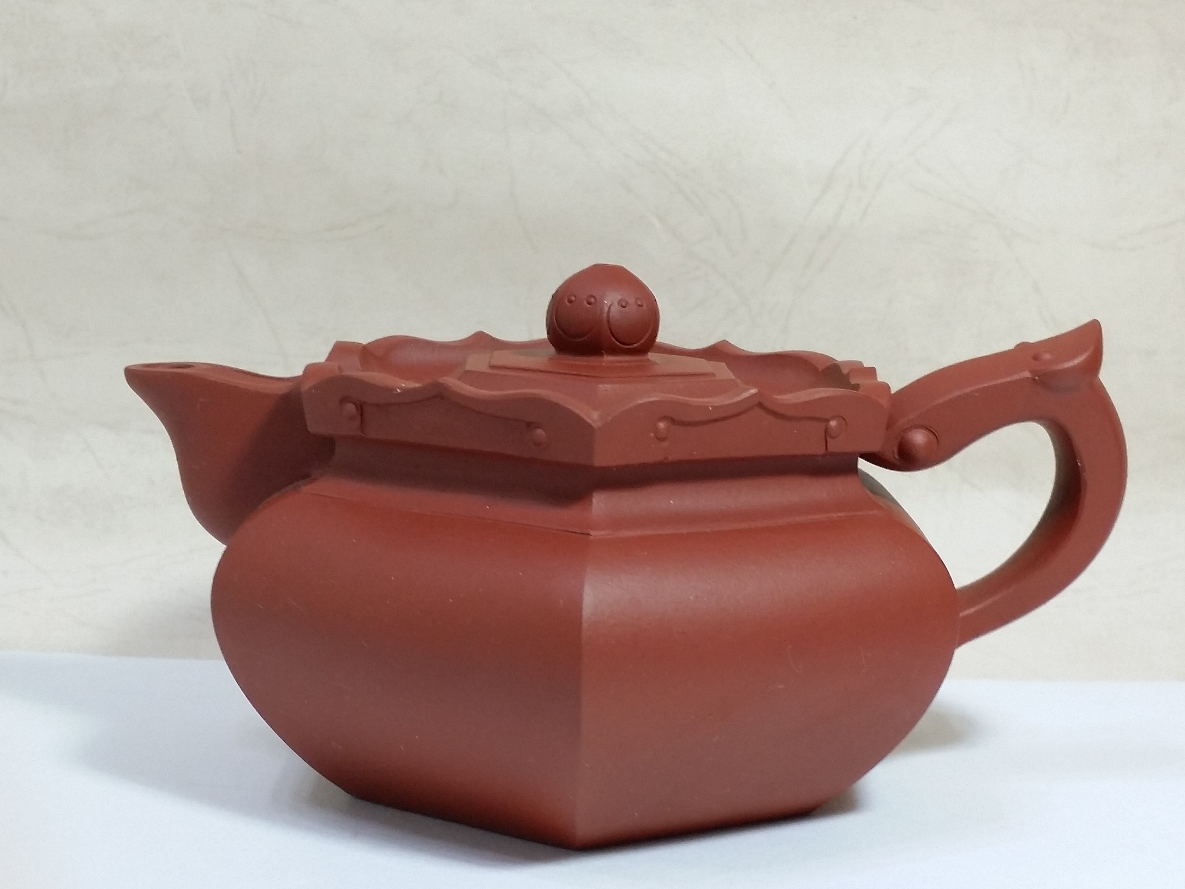 R47 紫砂泥 急須 中国作家物 紫茶坊 大師后人萍壺藝