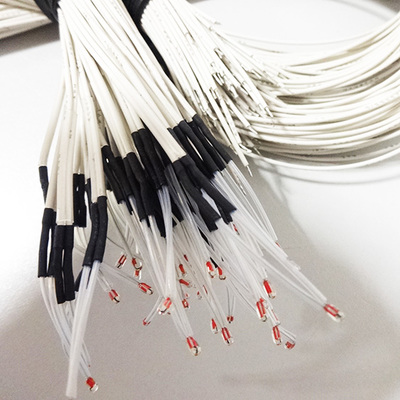 NTC single-end boboseal thermistor temperature sensor 3D printing machine 100K 1% 3950 resistant 200 200 degrees