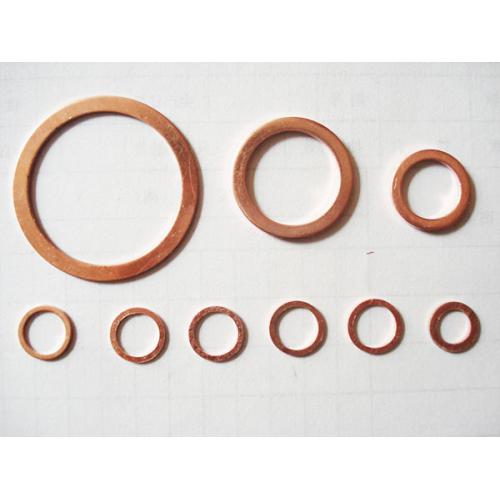 Red copper flat cushion red copper gasket red copper sheet sealing ring 6 * 9 * 1-6 * 18 * 2 series-Taobao
