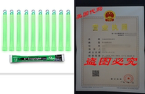 Cyalume Green Glow Sticks Bulk - Bright 6” SnapLight