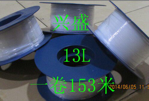 Teflon tube 13L transparent polytetrafluoroethylene strong acid and alkali resistant high temperature PTFE sleeve