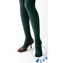 Japanese CECILE Japanese pantyhose stockings colored socks 50 80D five toe split socks