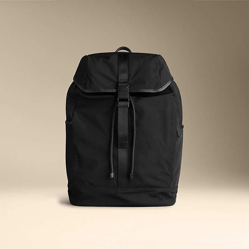 BURBERRY/博柏利皮革装饰轻便双肩包 39634151