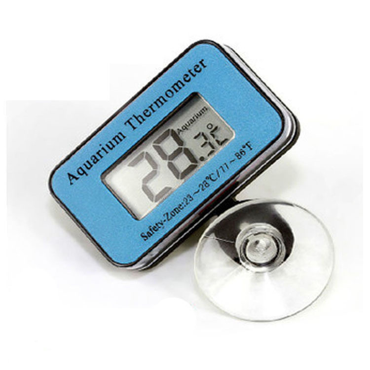 Aquarium thermometer fish culture liquid crystal digital display water thermometer tropical fish electronic water temperature instrument fish tank aquarium temperature measurement