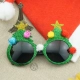 Mua hai tặng một bữa tiệc Giáng sinh miễn phí vui nhộn Elk cây thông Noel cặp đôi bạn gái kính Giáng sinh dễ thương kính chrome hearts Kính râm