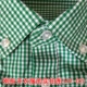 Áo sơ mi kẻ sọc nhỏ màu xanh đen trắng kẻ sọc dài tay nam giữa ban ngày mặc áo sơ mi ca rô cotton áo sơ mi cổ tàu nam Áo
