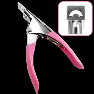 Nail Art Tools One-word Scissors Nail Flat Scissors U-Scissors Crystal Nail Phototherapy Nail Scissors Tool