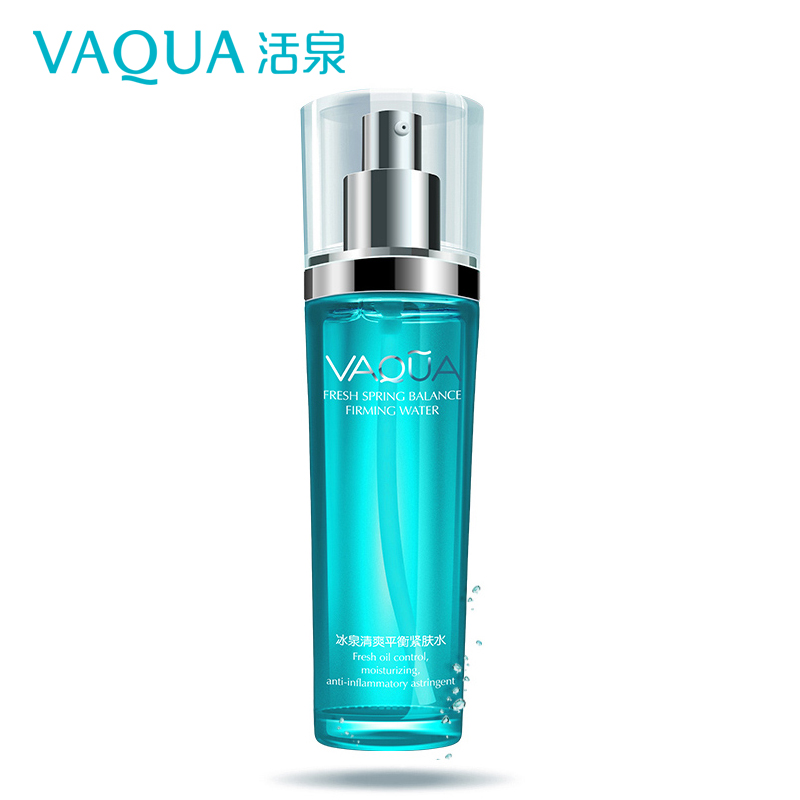 VAQUA/活泉爽肤水正品冰泉清爽平衡紧肤水嫩白补水保湿控油化妆水