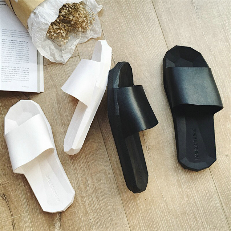 EKOOL 2017夏季大牌设计一字拖鞋休闲防滑情侣款沙滩鞋凉鞋