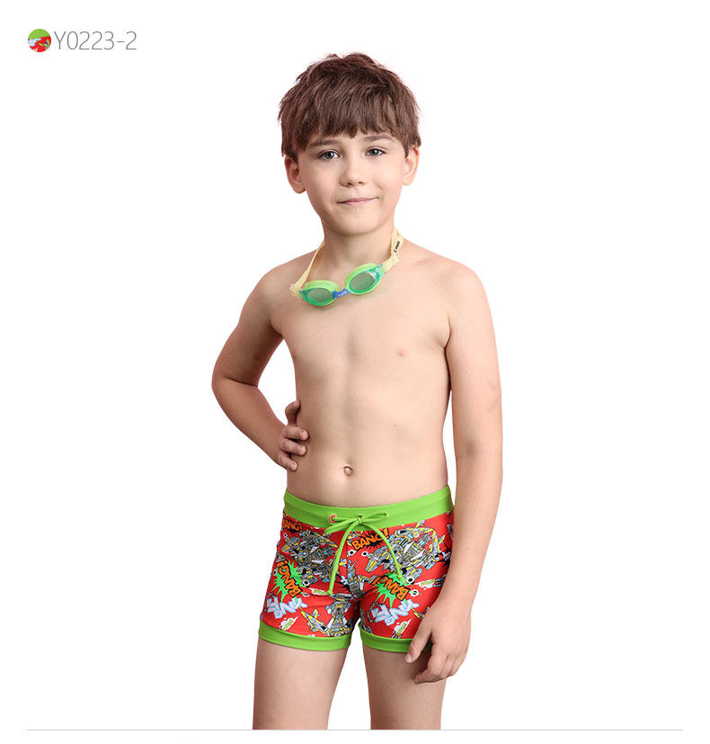 Y0219 Boys flat swimsuit pants for Yingfa Y0219 Boys