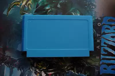 Card box for 8-bit FC classic game card yellow stereo game card box