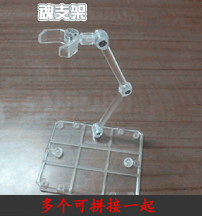 Qiyue Soul Bracket Figure 1 144 HG RG Model Saint Cloth Myth Bracket Transparent White 5 Get 1 Free