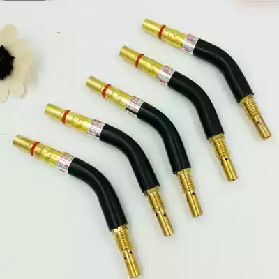 Carbon dioxide welding machine welding torch head elbow connecting rod gooseneck Panasonic 200A 350A 500A gas protection welding torch with