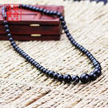 Fuxin natural agate cut surface tower chain crystal necklace female Korean necklace pendant sweater chain ladies jewelry