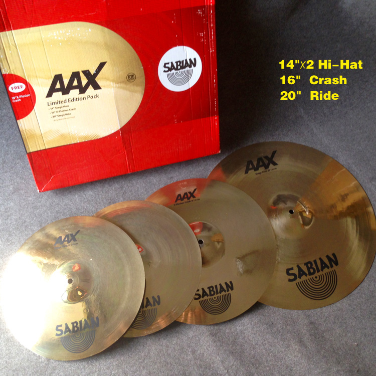 (City Harmonies) Canadian production of the Sabian SABIAN AAX 4 slices of Cymbal Cymbal